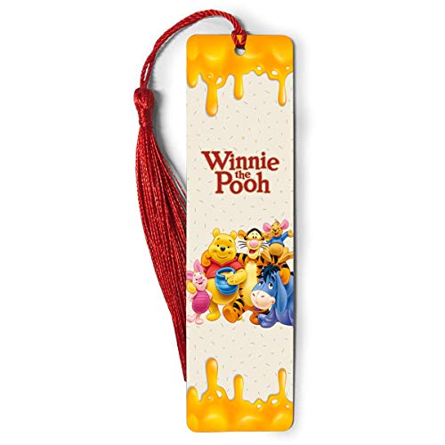 Bookmarks Metal Ruler Winnie Bookography The Measure Pooh Tassels Bookworm for Book Markers Lovers Reading Notebook Bookmark Bibliophile Gift