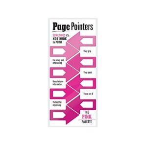 page pointers page markers – pink