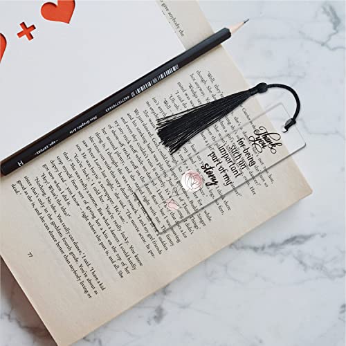 Inspirational Bookmark Gifts for Women Girls Lovers Bookworm Sister Daughter Book Female Friend Sister Gifts Friendship Gifts Thank You for Being Such an Important Part of My Stony