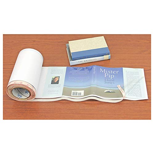 The Library Store Poly-Jac Book Jacket Covers 1.5-mil Gloss Roll (12" H x 100 ft. L)
