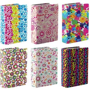 Kittrich BSJ-45106-12BJ Stretchable Book Covers, 6 Pack, Assorted Prints