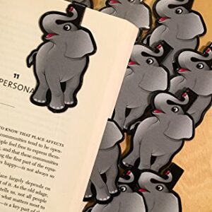 Elephant Bulk Bookmarks for Kids Girls Boys - Set of 10 - Animal Bookmarks Bulk Bookmarks for Kids Girl’s boy’s Teens. Perfect for Gifts, Student Incentives, Reading Incentives, Awards!