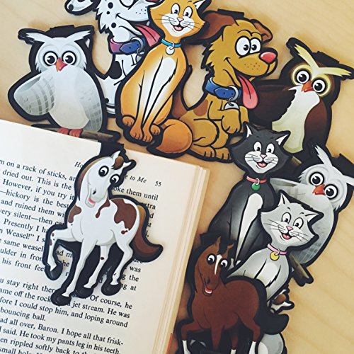 Elephant Bulk Bookmarks for Kids Girls Boys - Set of 10 - Animal Bookmarks Bulk Bookmarks for Kids Girl’s boy’s Teens. Perfect for Gifts, Student Incentives, Reading Incentives, Awards!