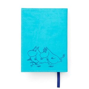 moomin mm053 moomin book cover, turquoise blue