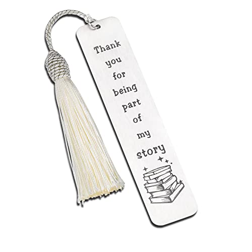 Thank You Bookmark Retirement Gifts for Women Men Book Lovers Graduation Christmas Birthday Thanksgiving Teachers Day Going Away Leaving Gifts for Teacher Tutor Coworkers Colleagues Best Friends