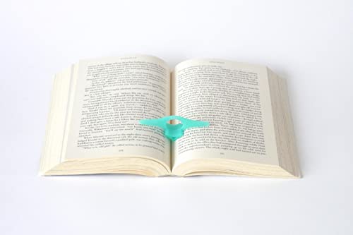 Thumb Thing Book Page Holder and Bookmark Small (Set of 3-Assorted Colors) - Literary Gifts, Book Gadget, Gift for Readers, Reading Accessories & Bookworm Book Accessory