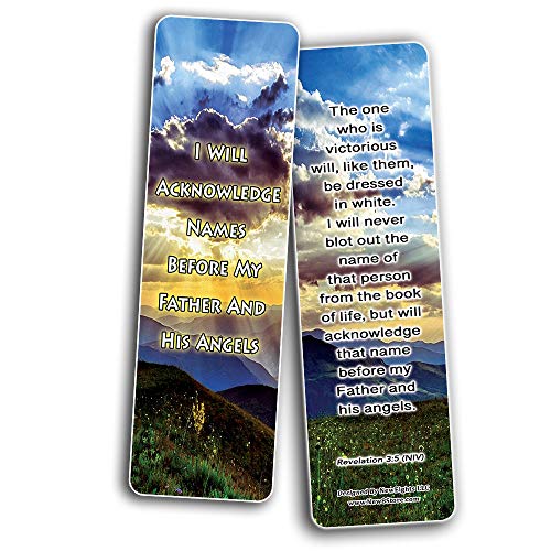 Encounter God's Promises Bible Bookmarks (60-Pack) - Perfect Giftaway for Sunday School and Ministries