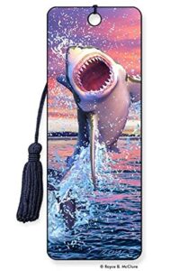 3d lenticular royce bookmark – by artgame (leaping shark)