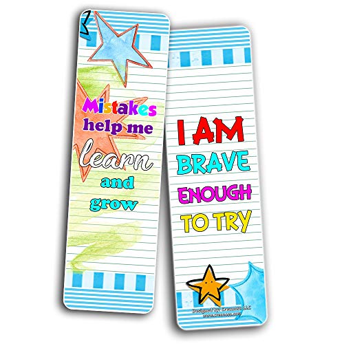 Positive Affirmations for Kids Bookmarks (60-Pack)