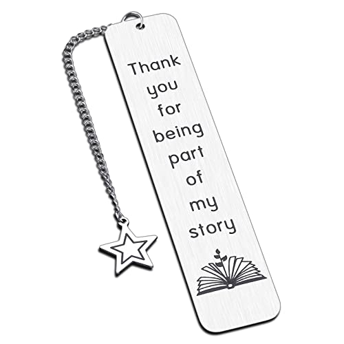 Teacher Appreciation Gifts for Women Men Retirement Birthday Gift for Teacher from Student Thank You Bookmark for Coworker Friend Valentines Day Graduation Gift for Him Her Reading Gift for Book Lover