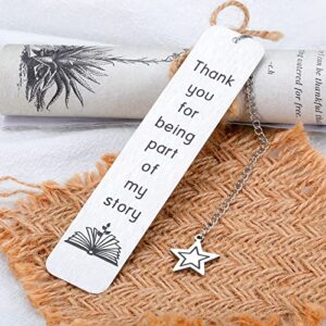 Teacher Appreciation Gifts for Women Men Retirement Birthday Gift for Teacher from Student Thank You Bookmark for Coworker Friend Valentines Day Graduation Gift for Him Her Reading Gift for Book Lover