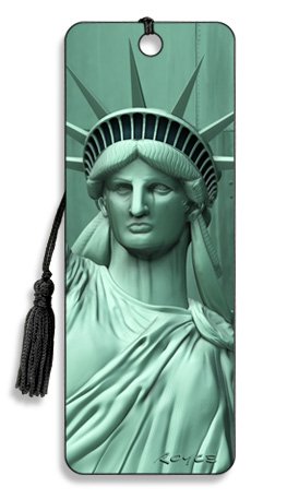 Artgame - Liberty - 3D Bookmark