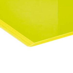 Maul Pack of 2 Premium Acrylic Bookends 10 x 10 x 13 cm Neon Yellow