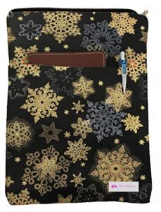 stars of the east book sleeve – deluxe japanese cotton – book cover for hardcover and paperback – book lover gift – notebooks and pens not included