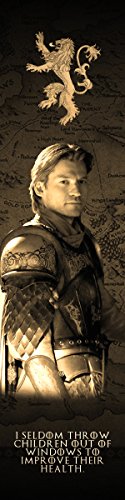 Jaime Lannister Game of Thrones Bookograph Metal Bookmark