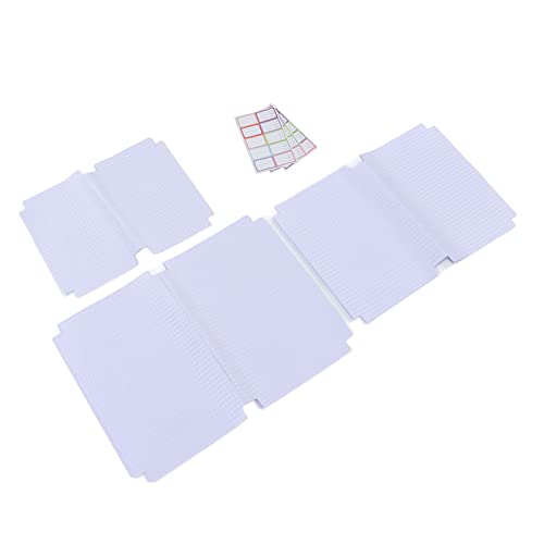 30 Pcs Clear Frosted Book Cover Protector,Adjustable Book Cover Book Covers Waterproof Plastic Sleeve Against Wear Book Protector for School Office