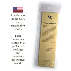 Geese, Engraved Wooden Bookmark - Also Available with Personalization - Made in USA