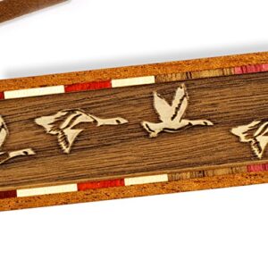 Geese, Engraved Wooden Bookmark - Also Available with Personalization - Made in USA