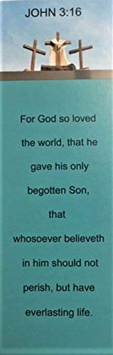 John 3:16 - for God So Loved The World - Christian Bookmarks - Amazing Love (Pack of 50)