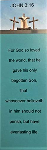 John 3:16 - for God So Loved The World - Christian Bookmarks - Amazing Love (Pack of 50)