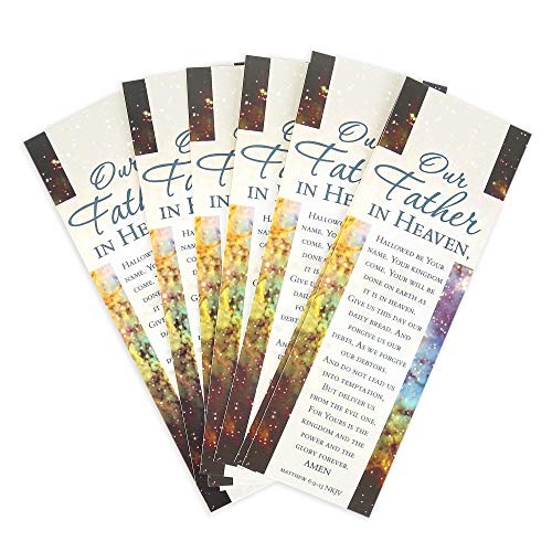 Lord's Prayer Bookmarks, 2 x 6 inches, 25 Bookmarks