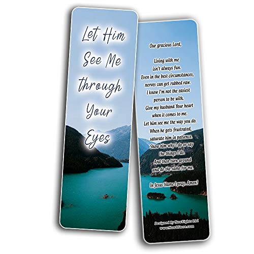 A Prayer for My Husband Bookmarks (30-Pack) - Handy Prayer for Husbands