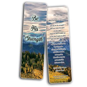 A Prayer for My Husband Bookmarks (30-Pack) - Handy Prayer for Husbands