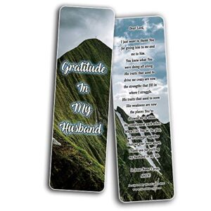 A Prayer for My Husband Bookmarks (30-Pack) - Handy Prayer for Husbands