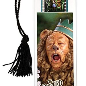 FilmCells Wizard of Oz (Cowardly Lion) Bookmark with Tassel and Real 35mm Film Clip