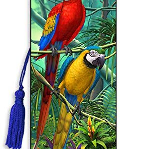 3D Royce Bookmark - Parrots (Macaw)