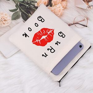 MNIGIU Funny Movie Inspired Book Sleeve with Pocket Burn Book Protector Cover Mean Girl Merchandise (Burn Book)