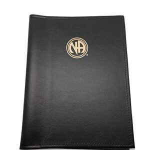 narcotics anonymous na step working guides book cover with logo black