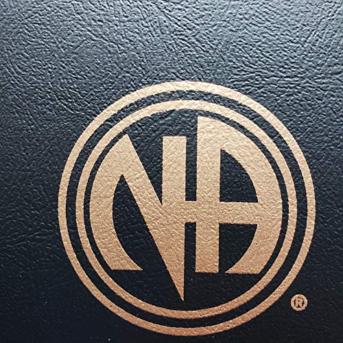 Narcotics Anonymous NA Step Working Guides Book Cover with Logo Black