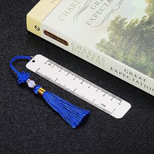 Thank You Gift Bookmark for Women Men Teacher Coworker Employee Appreciation Gift for Book Lover Colleague Birthday Graduation Christmas Metal Bookmark for Boys Girls Friends