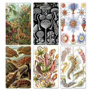 creanoso ernst haeckel bookmarks series 2 (60-pack) – premium quality gift ideas for children, teens, & adults for all occasions – stocking stuffers party favor & giveaways