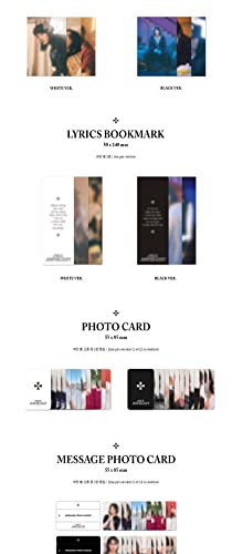 WOODZ ONLY Lovers Left 3rd Mini Album Random Version CD+1p Folding Poster On Pack+96p Booklet+1p Sticker+1p Post+1p Lyrics Bookmark+1p PhotoCard+1p Message Card+Tracking