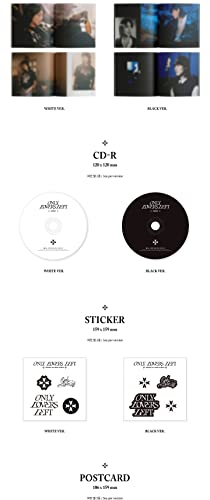 WOODZ ONLY Lovers Left 3rd Mini Album Random Version CD+1p Folding Poster On Pack+96p Booklet+1p Sticker+1p Post+1p Lyrics Bookmark+1p PhotoCard+1p Message Card+Tracking