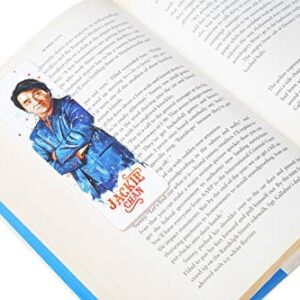 Cultural Icon Bookmarks:Legends Through History Series,3-Pack.Elvis, Marilyn Monroe, Jackie Chan