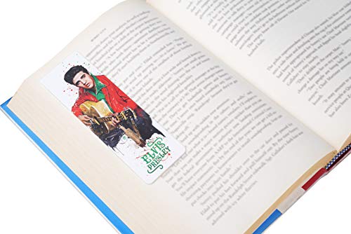 Cultural Icon Bookmarks:Legends Through History Series,3-Pack.Elvis, Marilyn Monroe, Jackie Chan