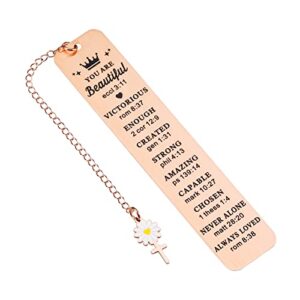 inspirational christian gifts for women bible verse bookmark book lover gifts religious gift for women birthday valentines christmas bookmarks gifts for friends girl sister female bookworms book club