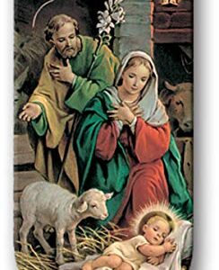 Magnetic Folding Nativity Scene Novena for Christmas Bible Bookmark, 3 Inch