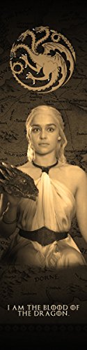 Daenerys Targaryen Game of Thrones Bookograph Metal Bookmark