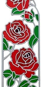 Stained-Glass Style Bookmark [SD] ( Rose )