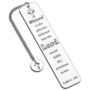 inspirational christian bookmark gifts for women – religious catholic bible verses gifts for mother girl sister daughter, christmas coworker retirement leaving gifts