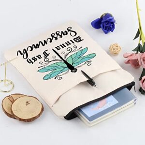 VAMSII Lowers Fans Book Sleeve Dinna Fash Sassenach Lanyard Flowers Lover Gifts Book Sleeve for Book Lovers(Dinna Fash)