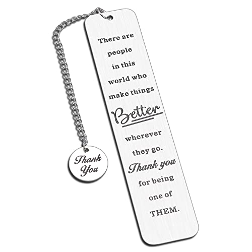 Thank You Gifts Christmas Gifts for Women Men Bookmark Coworker Employee Appreciation Gifts for Boss Male Inspirational Retirement Going Away Leaving Gifts Ideas for Teachers Office Birthday Retired