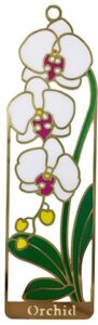 stained-glass style bookmark [sd] (orchid)