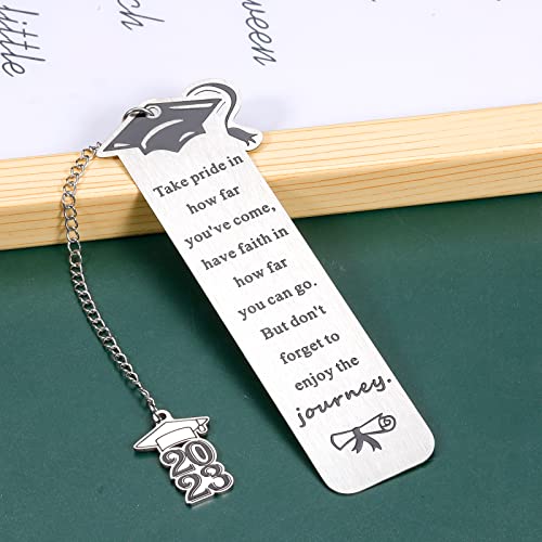 Class of 2023 Graduation Gifts for Him Her Women Men Inspirational Bookmarks 2023 Senior High School College Nurse Medical Master Students Son Daughter Teens Book Lover 16 Birthday Christmas Valentine