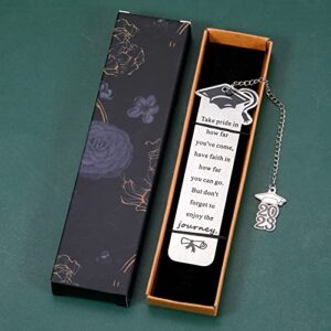 Class of 2023 Graduation Gifts for Him Her Women Men Inspirational Bookmarks 2023 Senior High School College Nurse Medical Master Students Son Daughter Teens Book Lover 16 Birthday Christmas Valentine