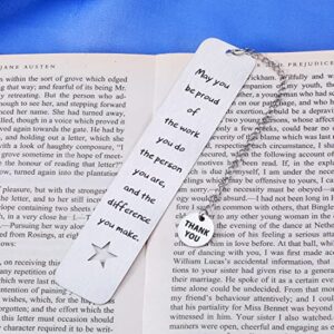 Thank You Gifts for Women Bookmarks for Book Lovers Coworker Christmas Gifts Employee Appreciation Gifts from Boss Lady Gifts for Women Retirement Gifts for Men Going Away Gift for Coworker Goodbye